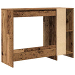 Antik fa színű szerelt fa íróasztal 102,5 x 35 x 75 cm 6