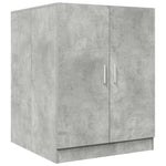 Betonszürke mosógépszekrény 70,5 x 71,5 x 91,5 cm 2