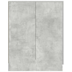 Betonszürke mosógépszekrény 70,5 x 71,5 x 91,5 cm 5