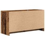 Antik fa színű szerelt fa TV-szekrény 102 x 37,5 x 52,5 cm 6