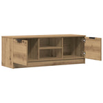 TV szekrény Artisan tölgy 102x35x36,5 cm Műanyag fa 4
