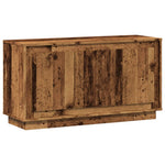 Antik fa színű szerelt fa tálalószekrény 102 x 35 x 55 cm 2