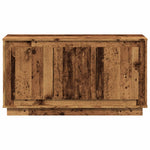Antik fa színű szerelt fa tálalószekrény 102 x 35 x 55 cm 4