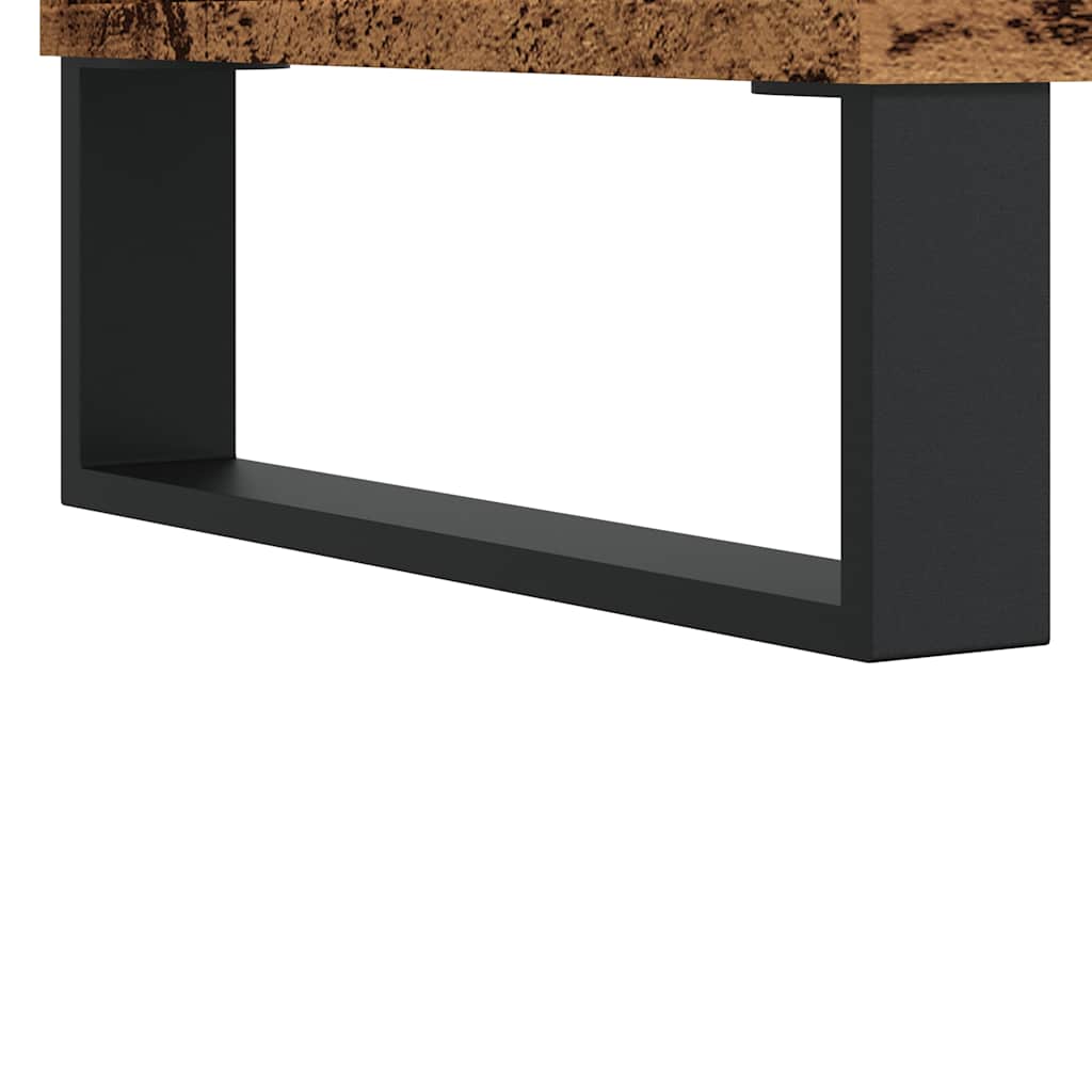 Antik fa színű szerelt fa TV-szekrény 150 x 30 x 44,5 cm 8