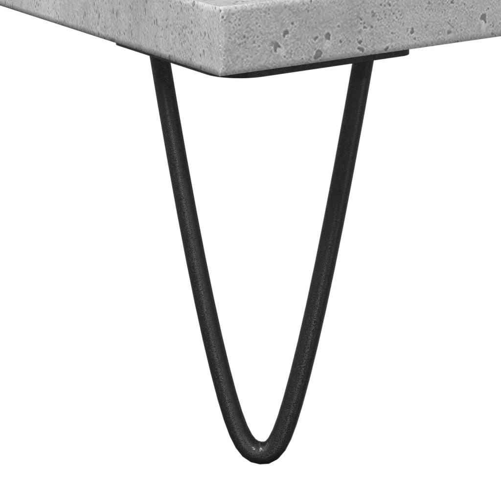 Betonszürke szerelt fa fürdőszobaszekrény 30 x 30 x 190 cm 9