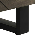 Sideboard Fekete 60x33x75 cm tömörfa Mango 8