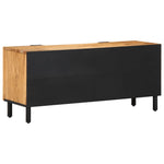 Tömör akácfa TV-szekrény 105 x 33 x 46 cm 5