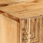 Tömör akácfa TV-szekrény 105 x 33 x 46 cm 7