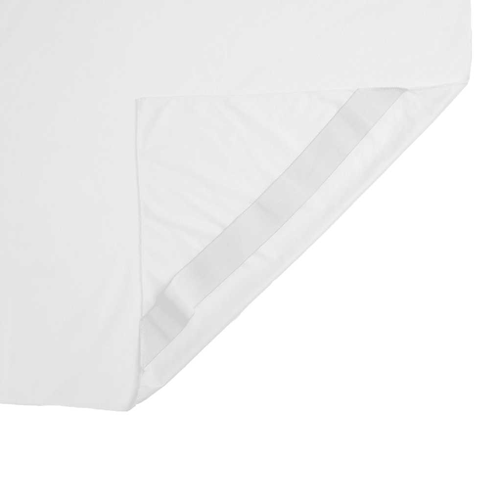Fehér matracvédő 200 x 200 cm vízálló 4