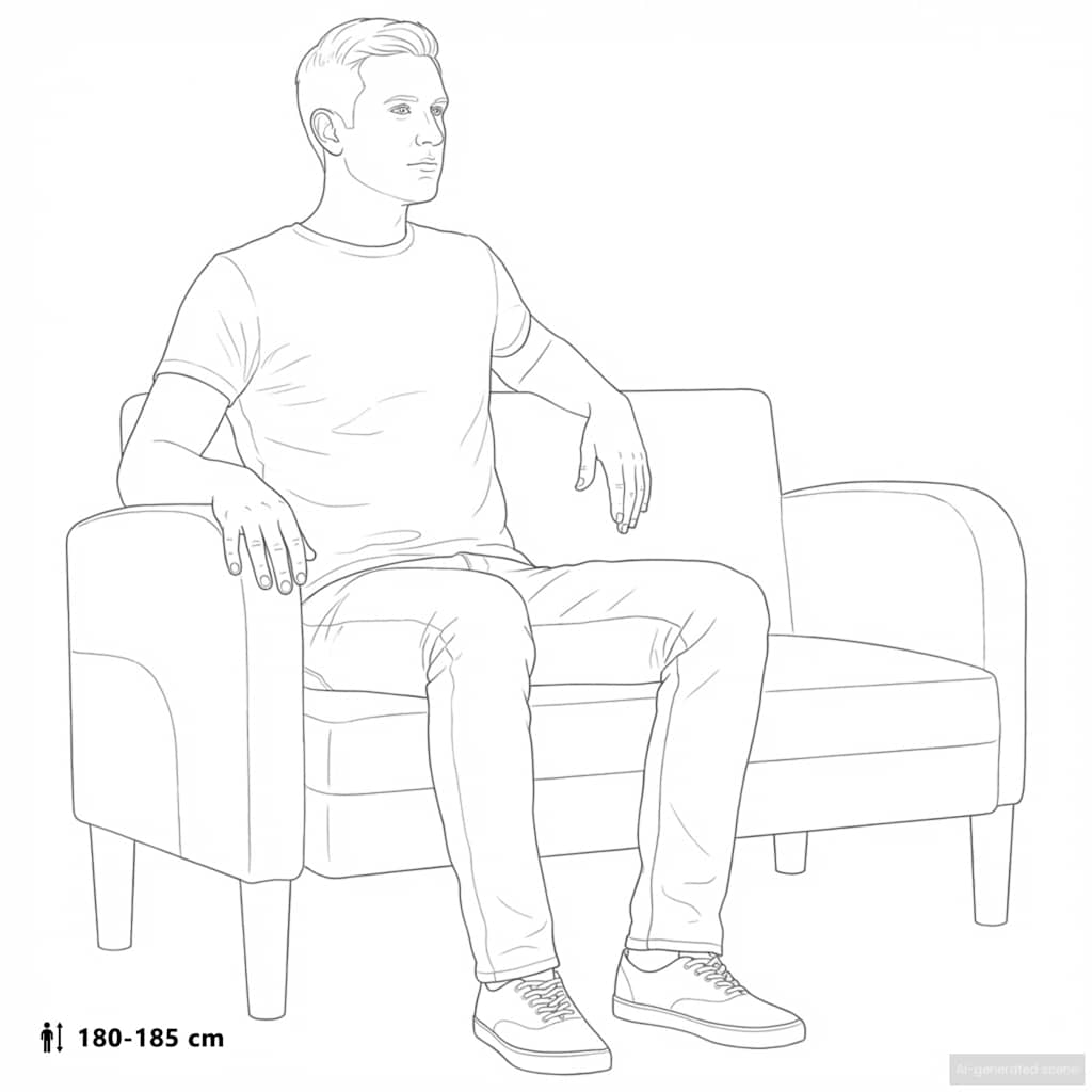 Fekete műbőr loveseat kanapé 110 cm 9