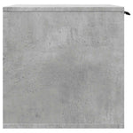 Betonszürke szerelt fa macskaalomdoboz 60 x 40 x 40 cm 6