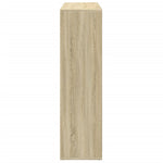 Sonoma tölgy szerelt fa elválasztó könyvespolc 102x29x103,5 cm 7