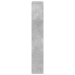 Betonszürke szerelt fa könyvespolc 60 x 20 x 120,5 cm 7