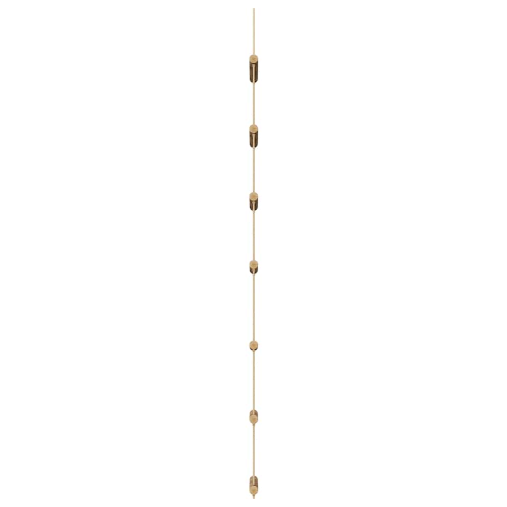 Fali dekorációk létra alakú 2 db 30x100 cm natúr ág 5