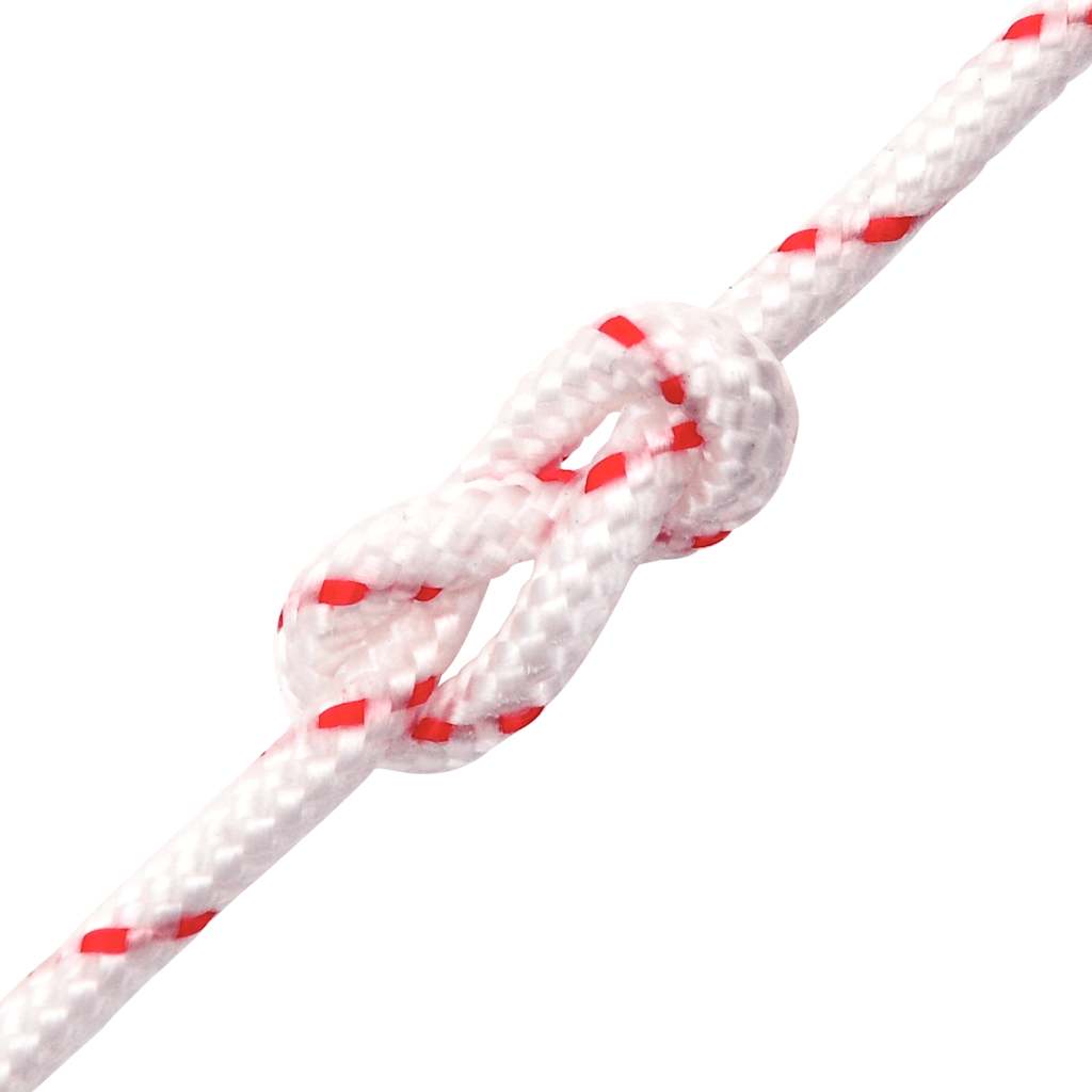 Húzó indítózsinór fehér és piros Ø3 mm 10 m Nylon 7