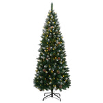 Műkarácsonyfa 300 LED-del 210 cm 2