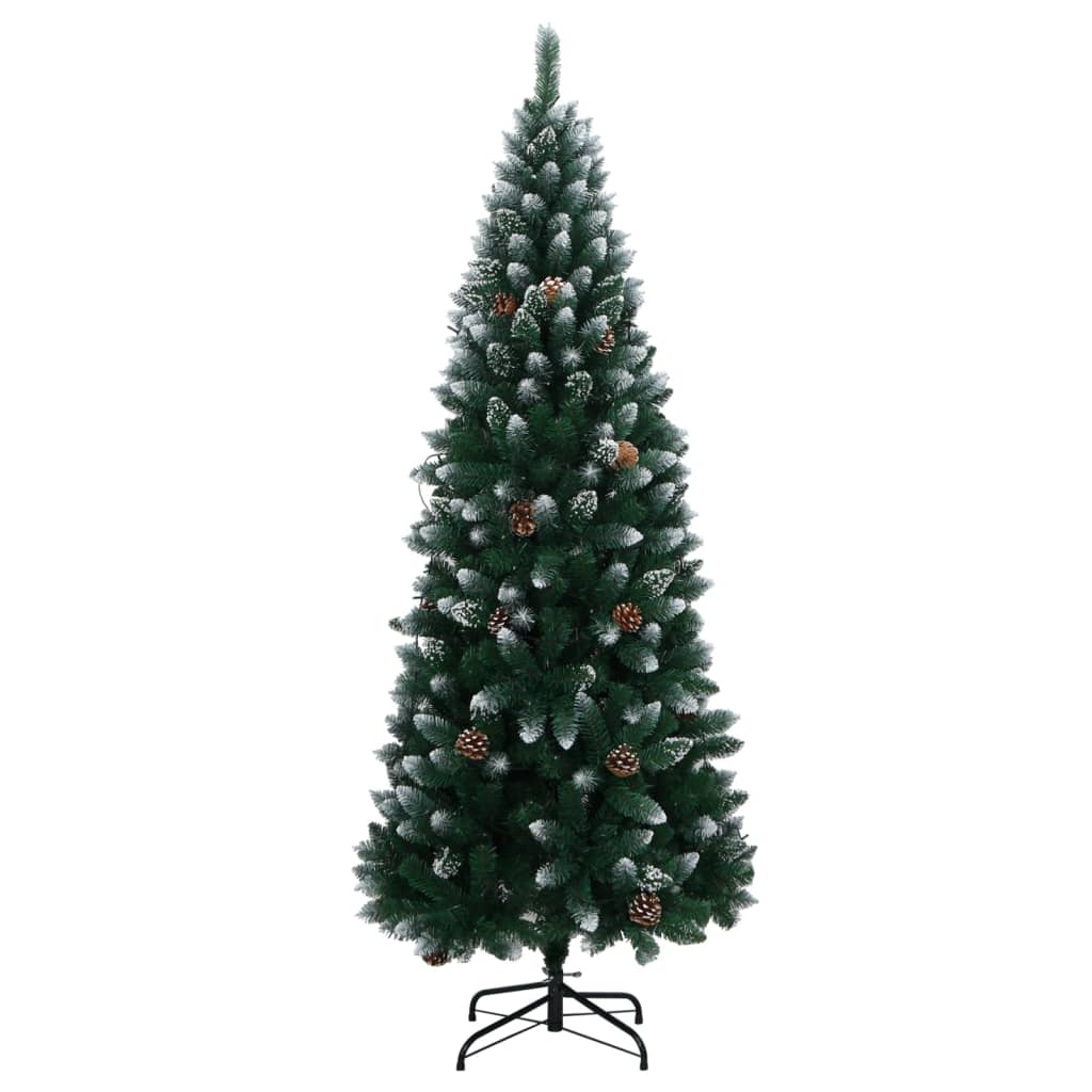 Műkarácsonyfa 300 LED-del 210 cm 3