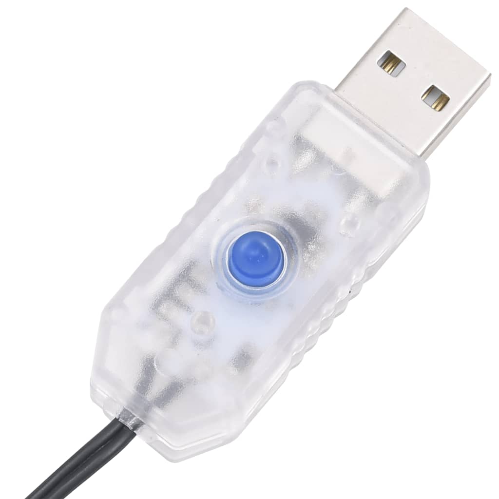 Műkarácsonyfa 300 LED-del 210 cm 10