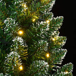 Vékony műkarácsonyfa 150 LED-del 120 cm 8