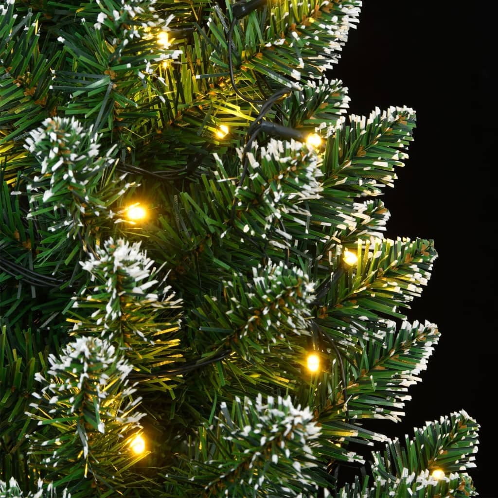 Vékony műkarácsonyfa 150 LED-del 120 cm 8
