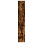 Füstös tölgy színű szerelt fa könyvszekrény 80 x 30 x 189 cm 5