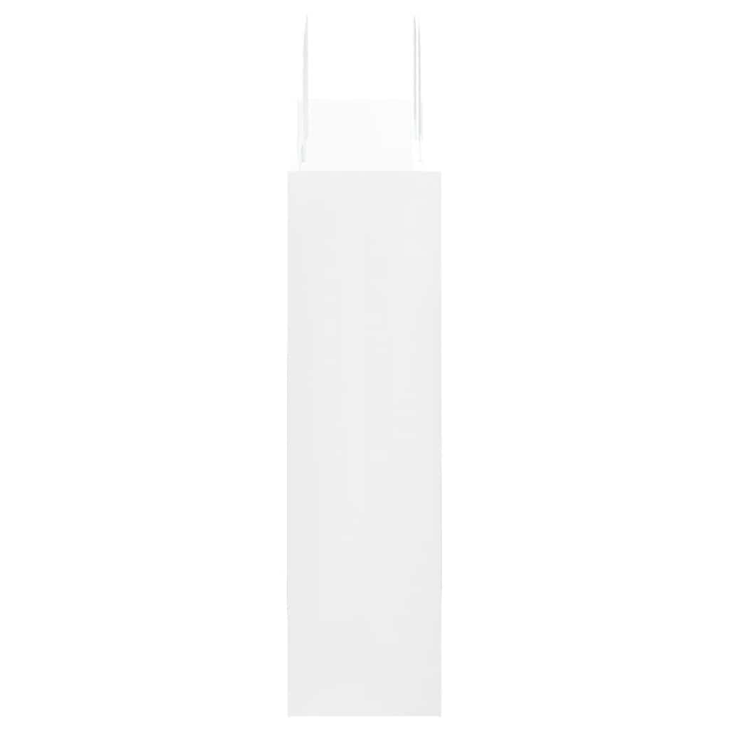 250 db fehér papírzacskók fogantyúkkal 32x12x42 cm 6