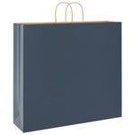 250 db kék papírzacskók fogantyúkkal 54x15x49 cm 4
