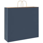 250 db kék papírzacskók fogantyúkkal 54x15x49 cm 7
