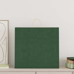 250 db zöld papírzacskók fogantyúkkal 54x15x49 cm 2