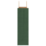 250 db zöld papírzacskók fogantyúkkal 54x15x49 cm 6