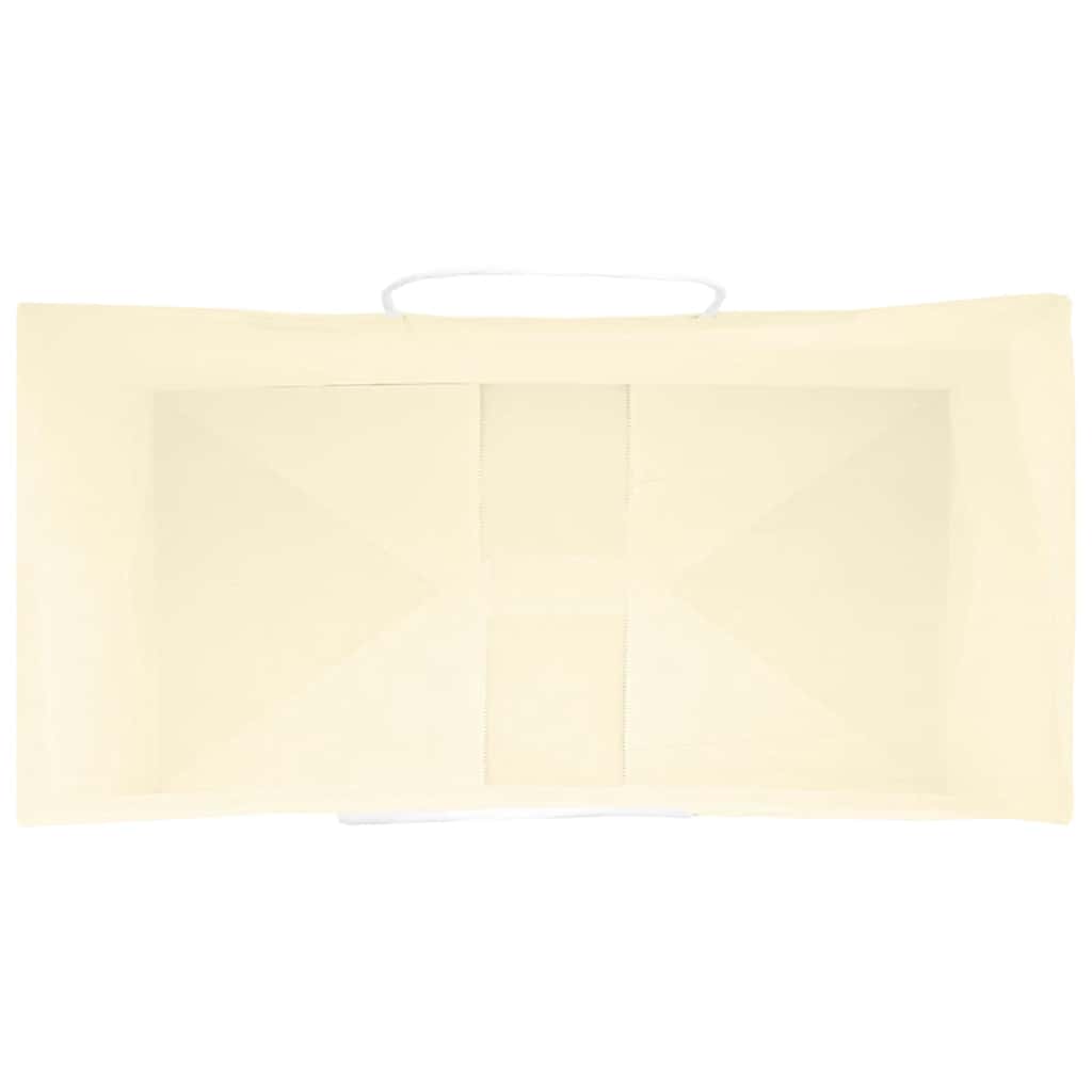 250 db sárga papírzacskók fogantyúkkal 32x17x44 cm 8