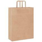 250 db barna papírzacskók fogantyúkkal 32x12x42 cm 3