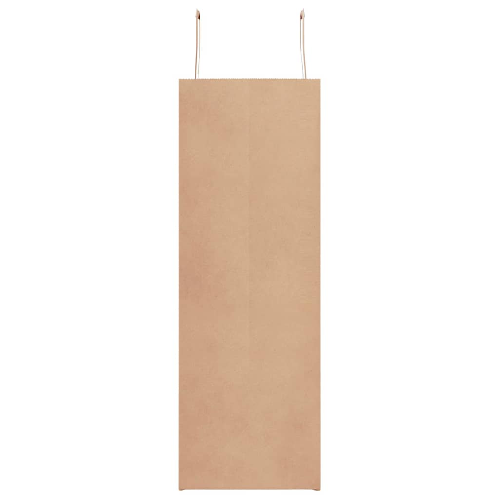250 db barna papírzacskók fogantyúkkal 45x17x48 cm 6