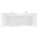 250 db fehér papírzacskók fogantyúkkal 45x17x48 cm 8