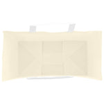 250 db sárga papírzacskók fogantyúkkal 21x11x31 cm 8