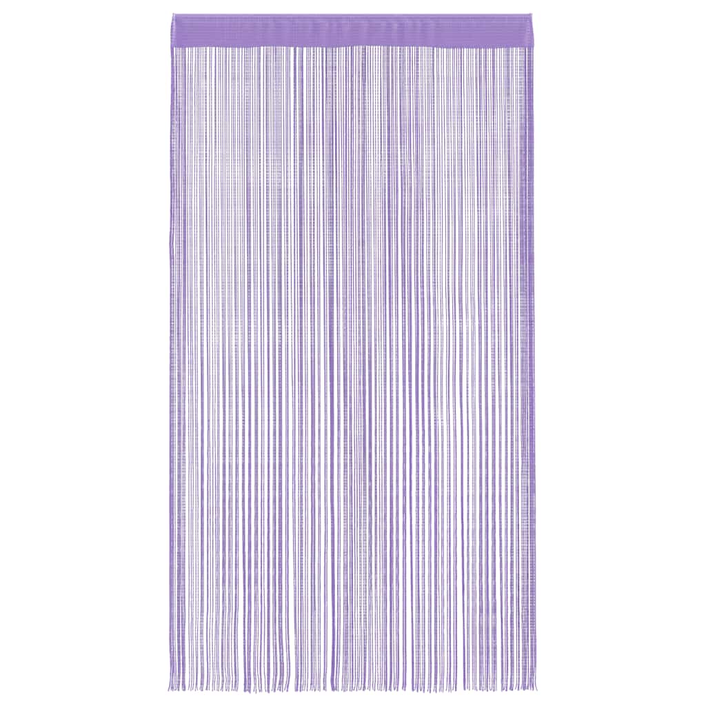 2 db lila zsinórfüggöny 140 x 250 cm 4