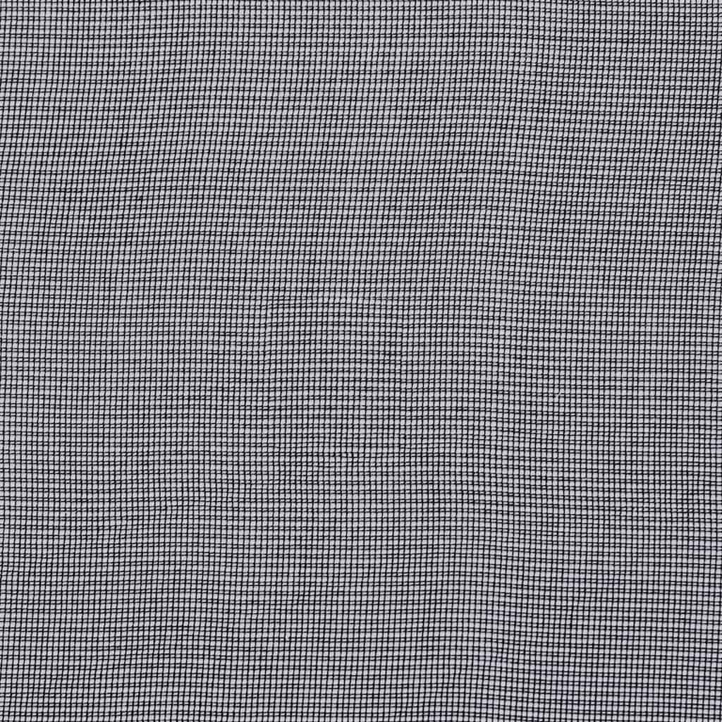 2 db fekete fátyolfüggönyök fülecske tetejével 140x260 cm 7