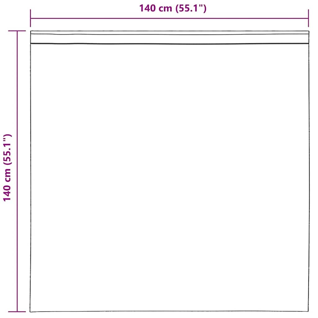 2 db fekete fátyolfüggönyök fülecske tetejével 140x260 cm 8