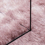 Poros rózsaszín hosszú szálú NAVARRA bozontos szőnyeg 160x230cm 7