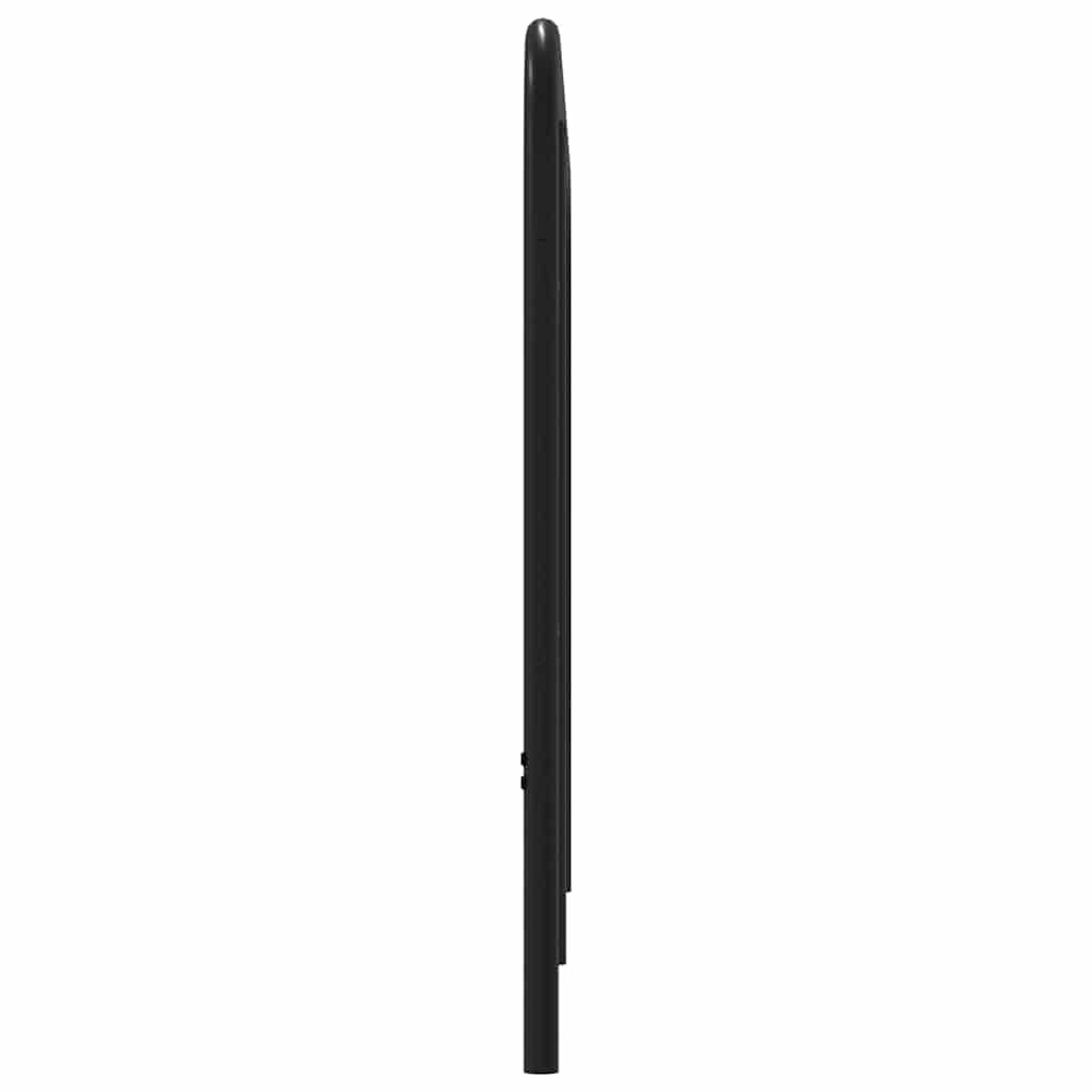 Csere fejtámla füstölt tölgy 180 cm acél és fűrészelt fa 4