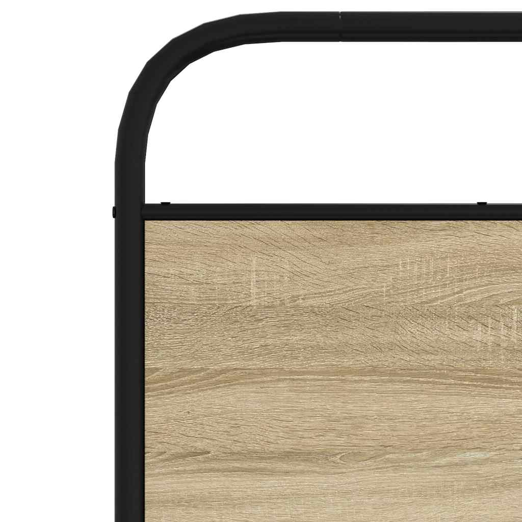 Csere fejtámla sonoma tölgy 80 cm acél és műfa 6