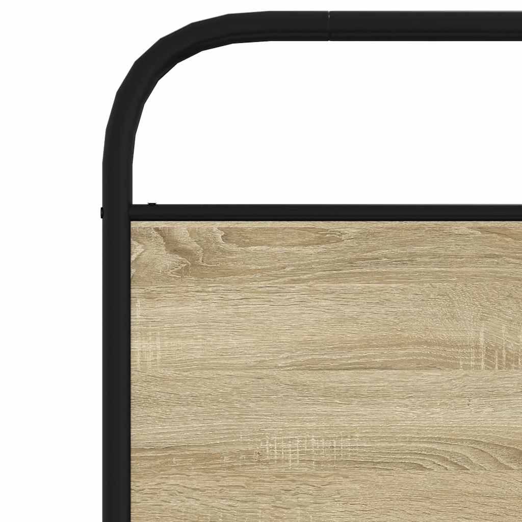 Csere fejtámla sonoma tölgy 100 cm acél és műfa 6