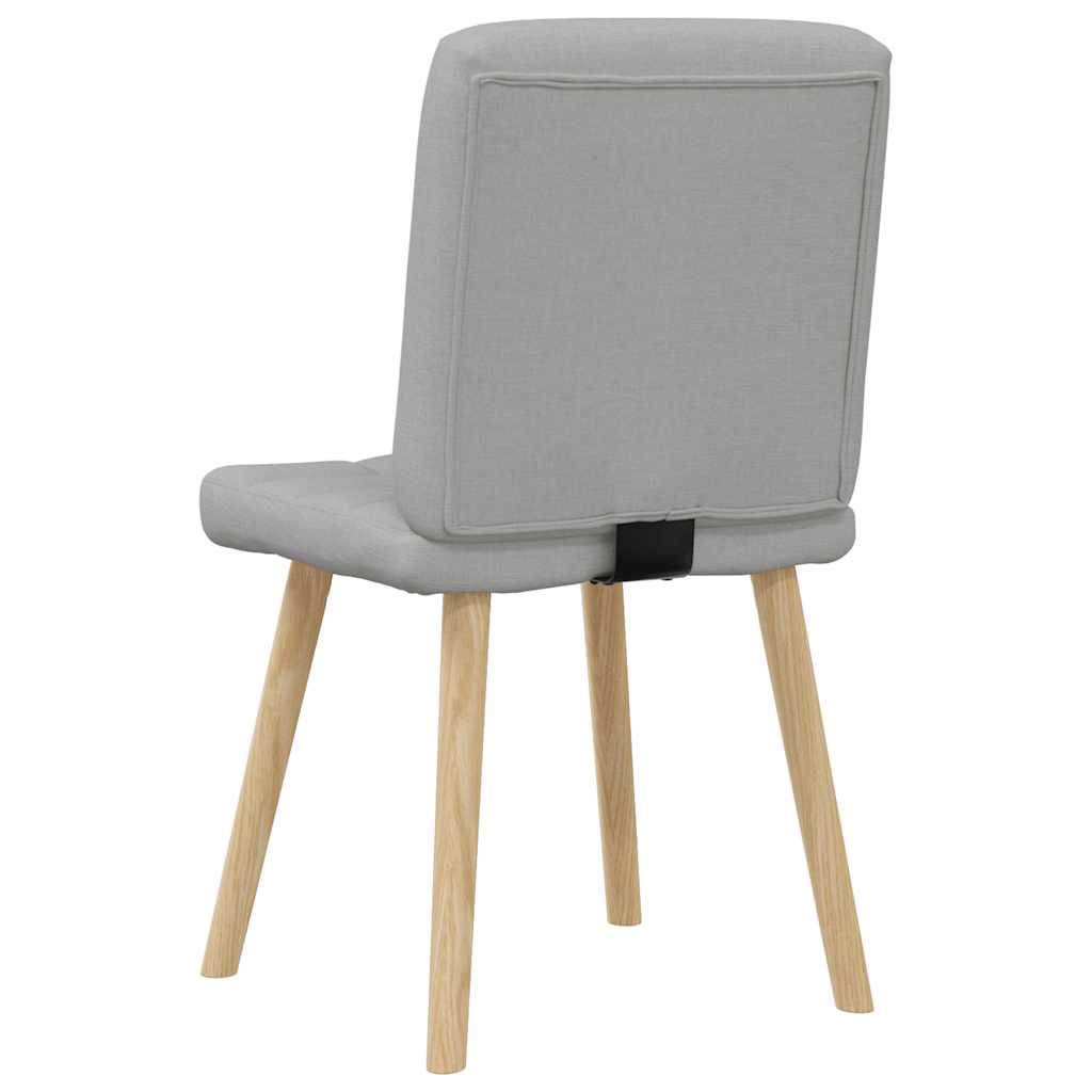 Étkezőszékek 4 db Felhőszürke szövet 6