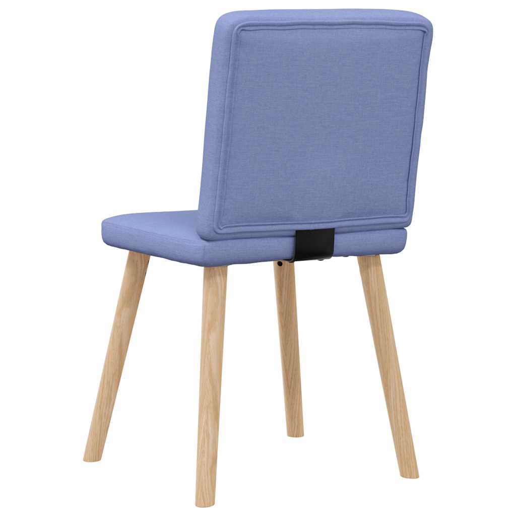 Étkezőszékek 4 db Jeans kék szövet 6