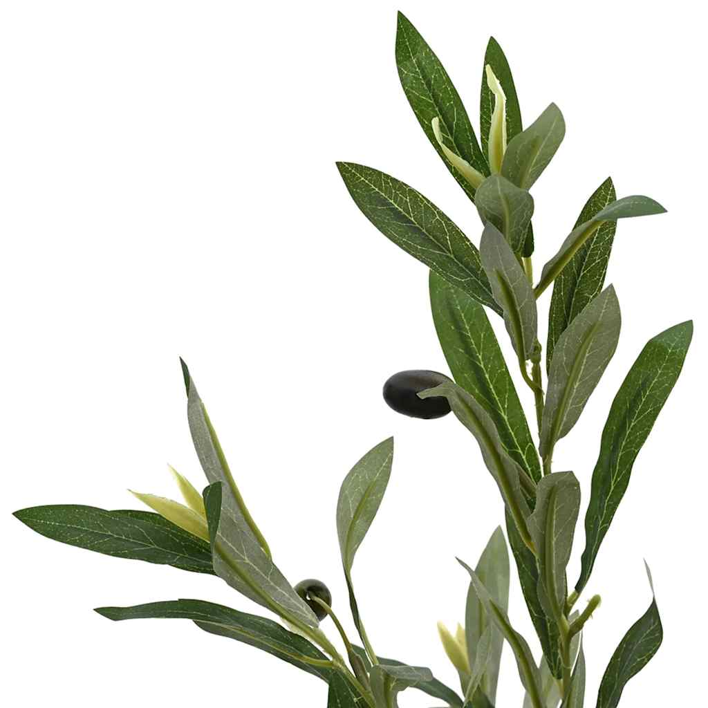 Zöld mesterséges olajfa 450 levél 120 cm 2