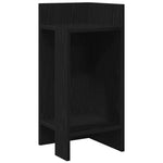 Fekete kisasztal polccal 25,5 x 27 x 60 cm 2