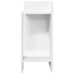 Fekete kisasztal polccal 25,5 x 27 x 60 cm 4