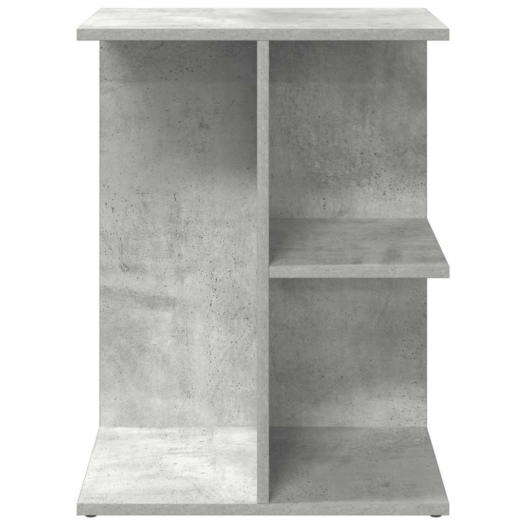 Betonszürke szerelt fa éjjeliszekrény 46,5x29x61 cm 4