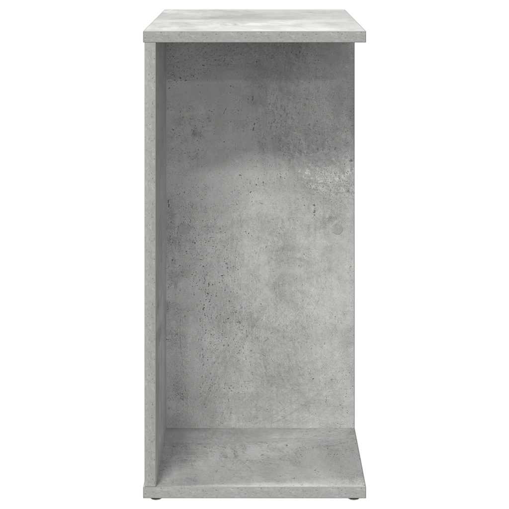 Betonszürke szerelt fa éjjeliszekrény 46,5x29x61 cm 5