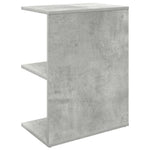 Betonszürke szerelt fa éjjeliszekrény 46,5x29x61 cm 6